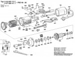 Bosch 0 603 970 703 Fbz 40-30 Cutting Drill Center 230 V / Eu Spare Parts